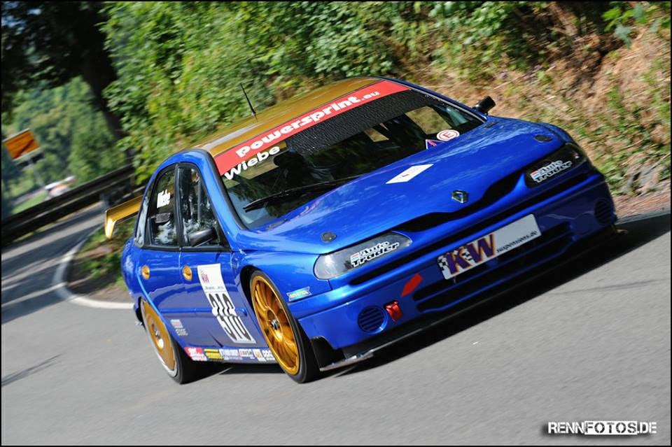 Renault Williams Wiebe Laguna (Blau-Gold) – Foto 1