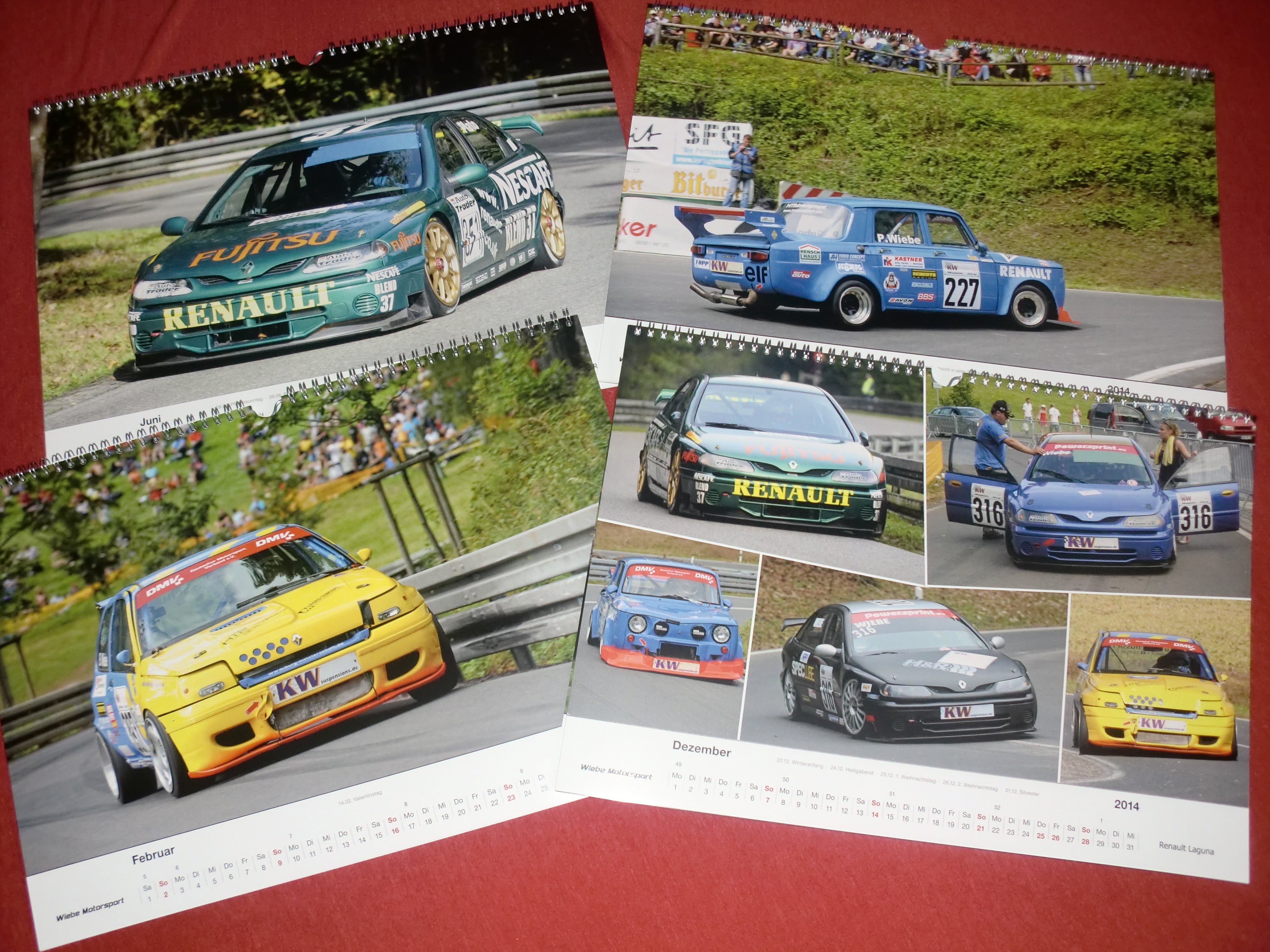 Wiebe-Motorsportkalender 2014 – Foto 1